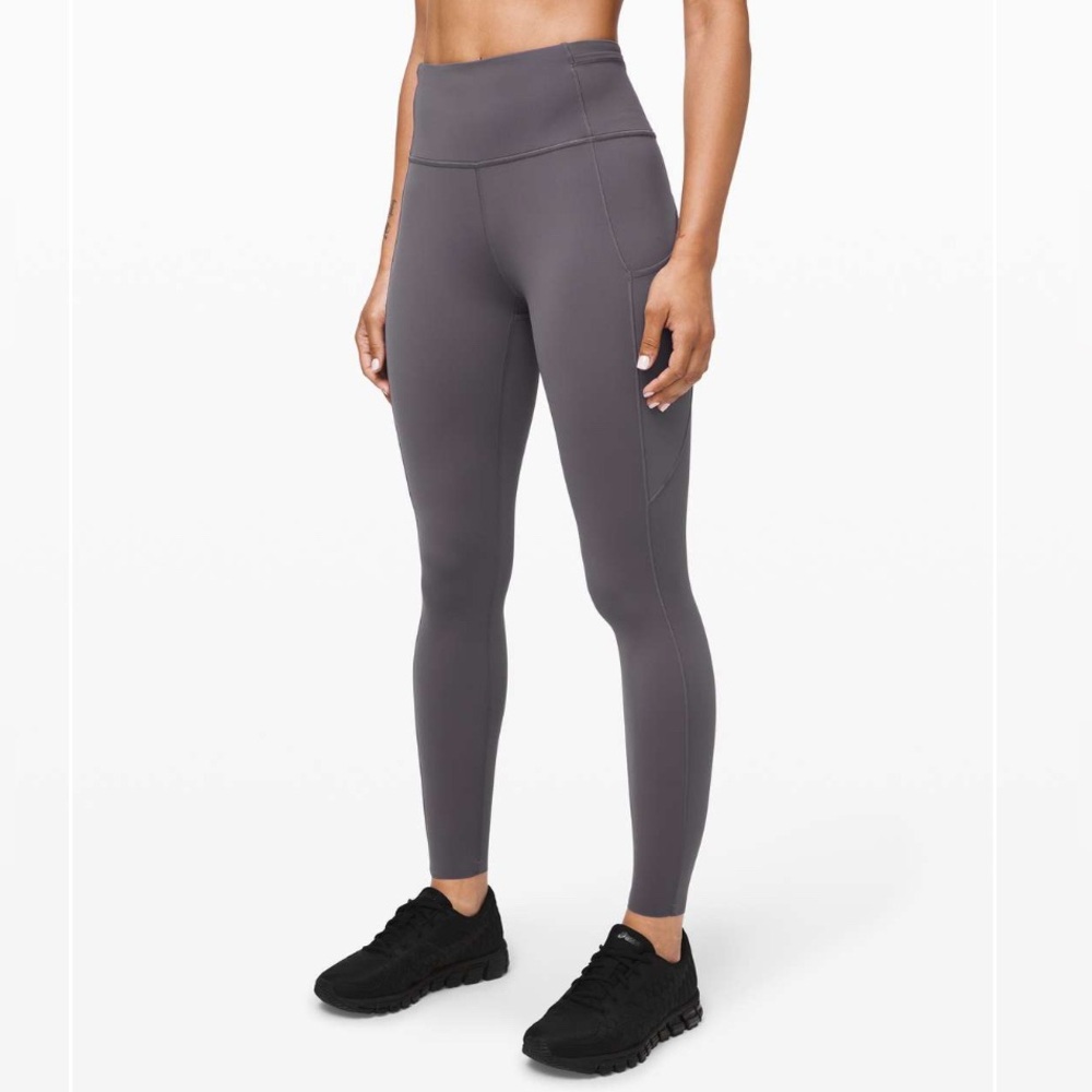 Lululemon Fast and Free Tight II 25" *Non-Reflective Nulux
Titanium